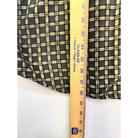 Disney Womens Pooh Plaid Soft Corduroy Shirt Medium Tigger Embroidery - Picture 5 of 12